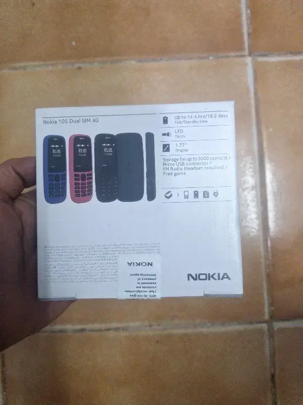 گوشی نوکیا ۱۰۵ 4G|موبایل|اصفهان, مارچین|دیوار