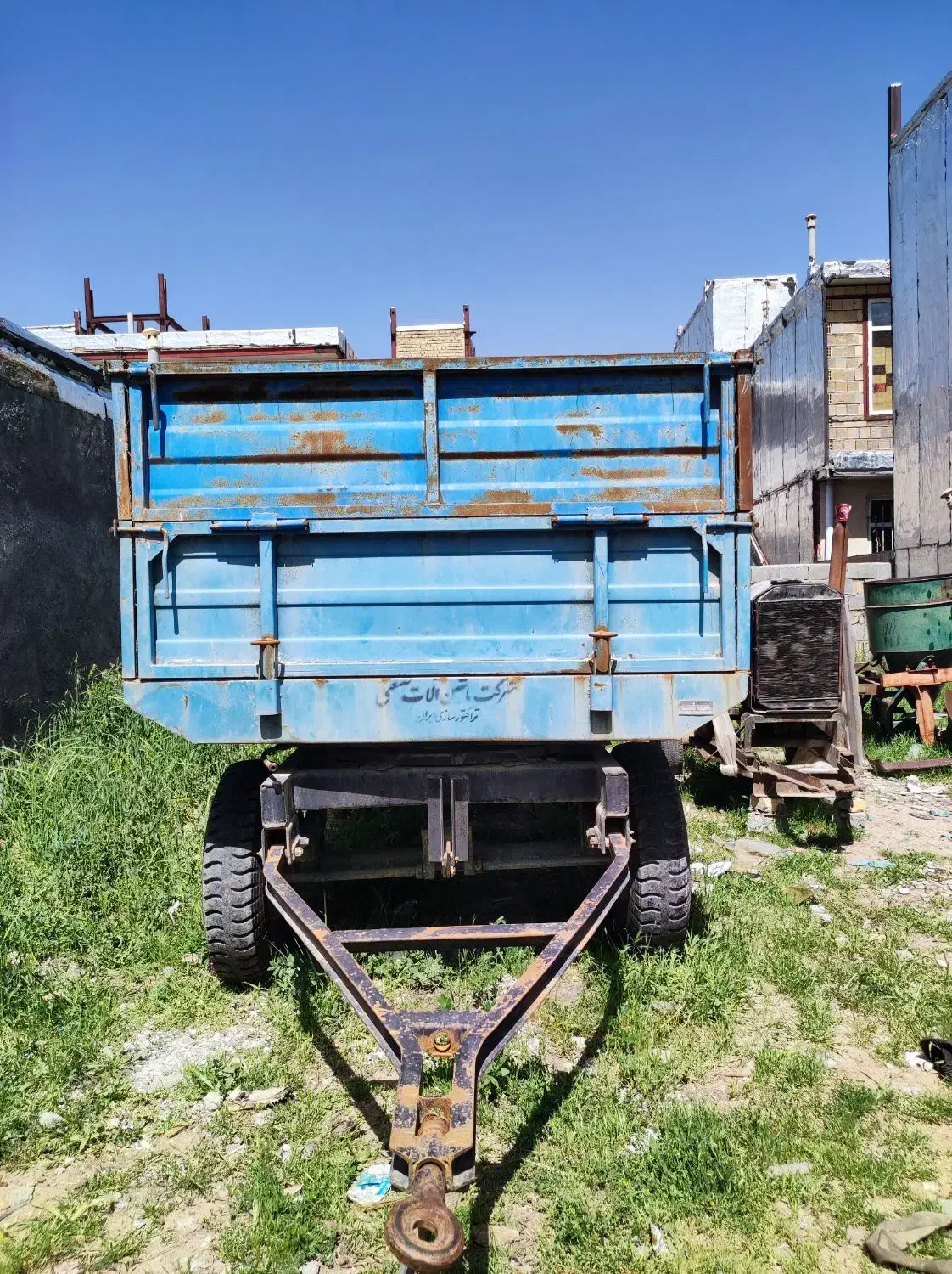 تریلی چهار چرخ پشت تراکتور|قطعات یدکی و لوازم جانبی|ثلاث باباجانی, |دیوار