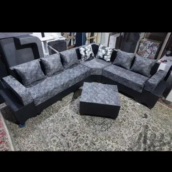 مبلمان پرند ال راحتی|مبلمان خانگی و میز عسلی|پرند, فاز ۲|دیوار