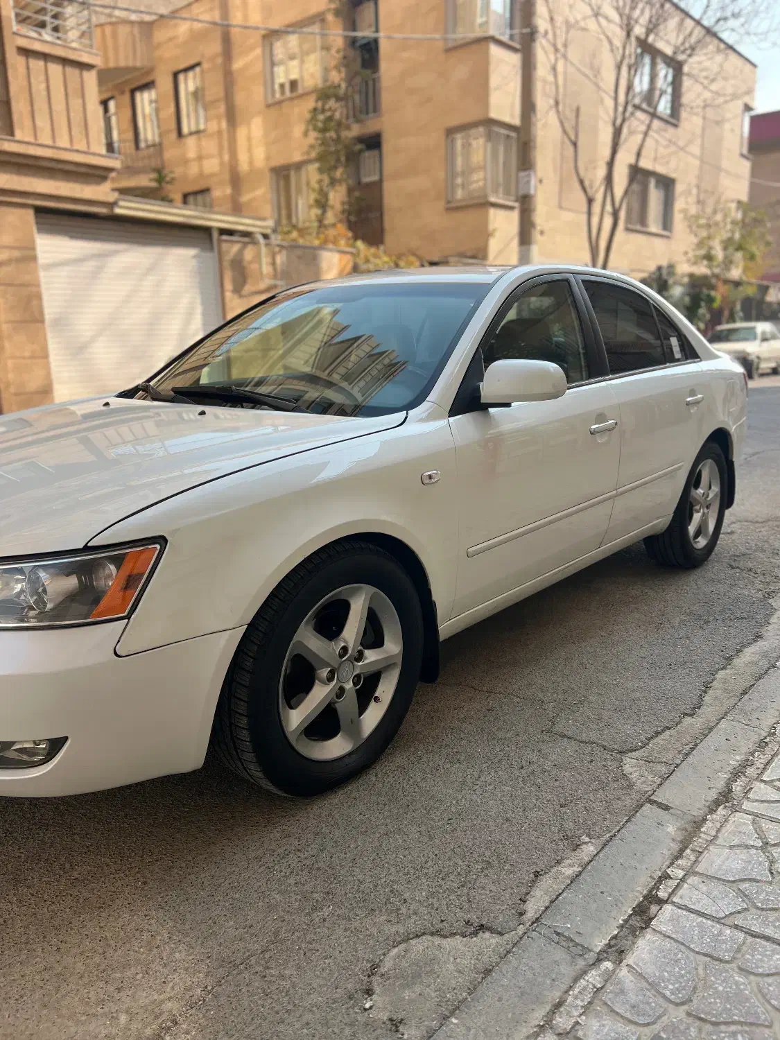 سوناتا مدل۲۰۰۷ ۶سیلندر سفید سالم|خودرو سواری و وانت|تهران, تهرانسر مرکزی|دیوار