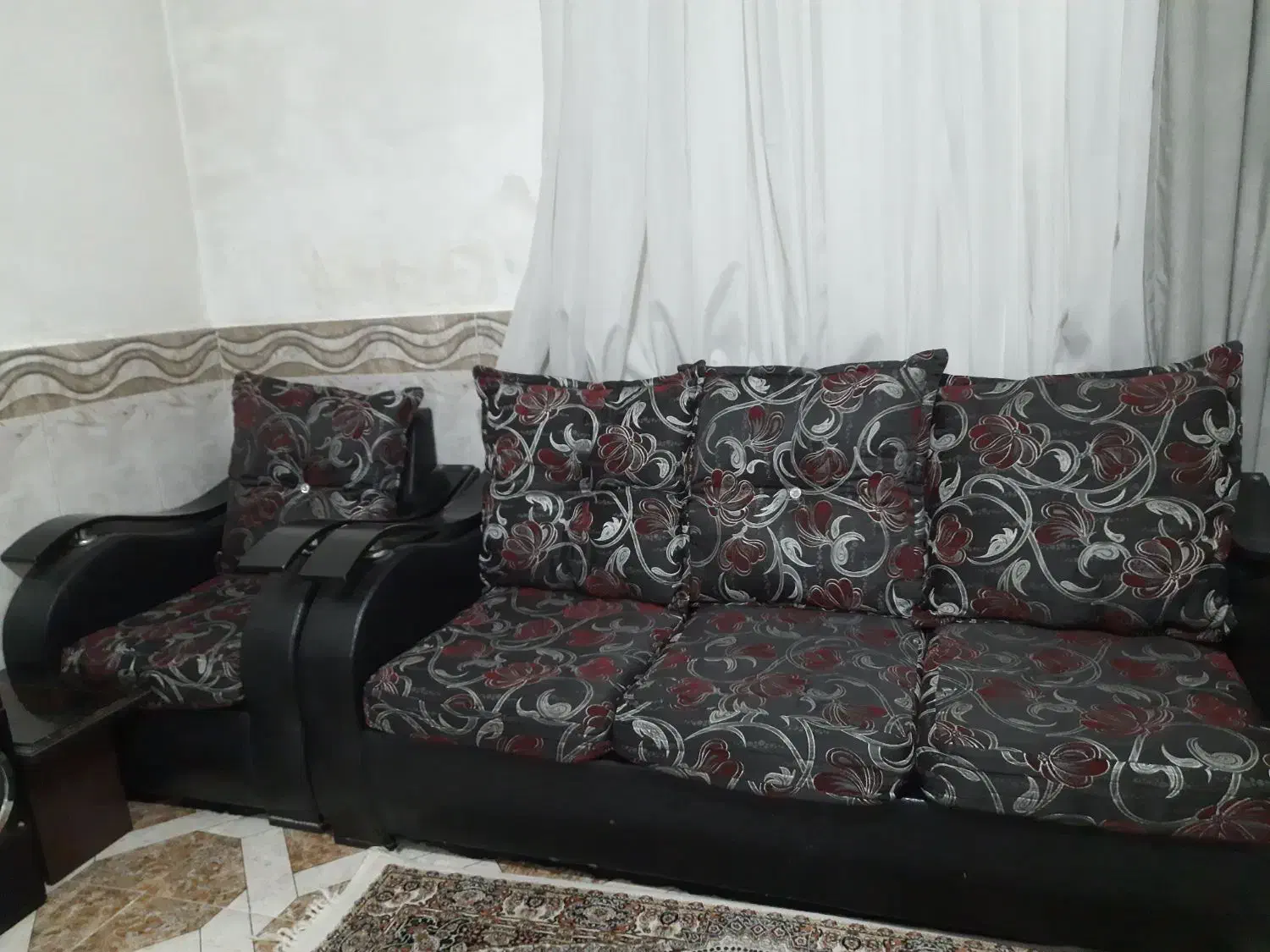 مبلمان ۷ نفره|مبلمان خانگی و میز عسلی|ورامین, شهرک مدرس|دیوار