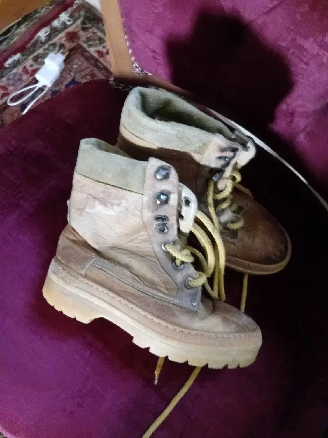 کفش خارجی سایز ۳۵قهوه ای اسپورت|کفش و لباس بچه|اسلام آباد, |دیوار