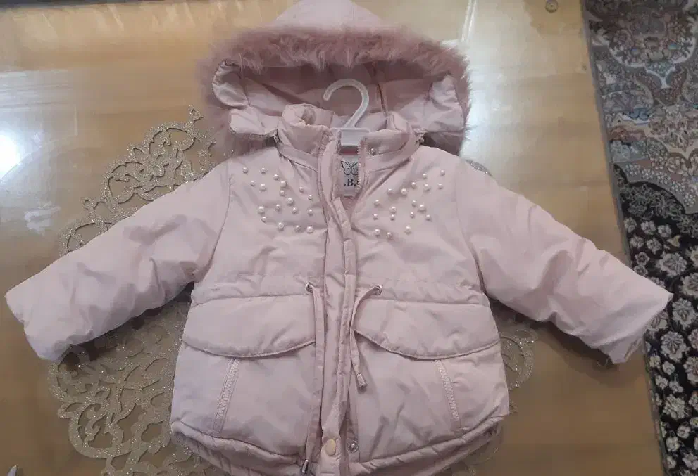 کاپشن دخترانه در حد نو|کفش و لباس بچه|تهران, امیریه|دیوار