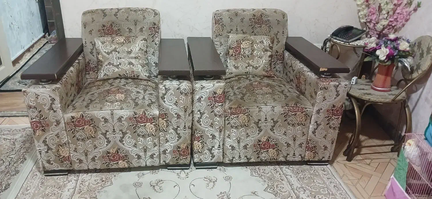 فردش مبل هفت نفره|مبلمان خانگی و میز عسلی|رشت, نظری|دیوار