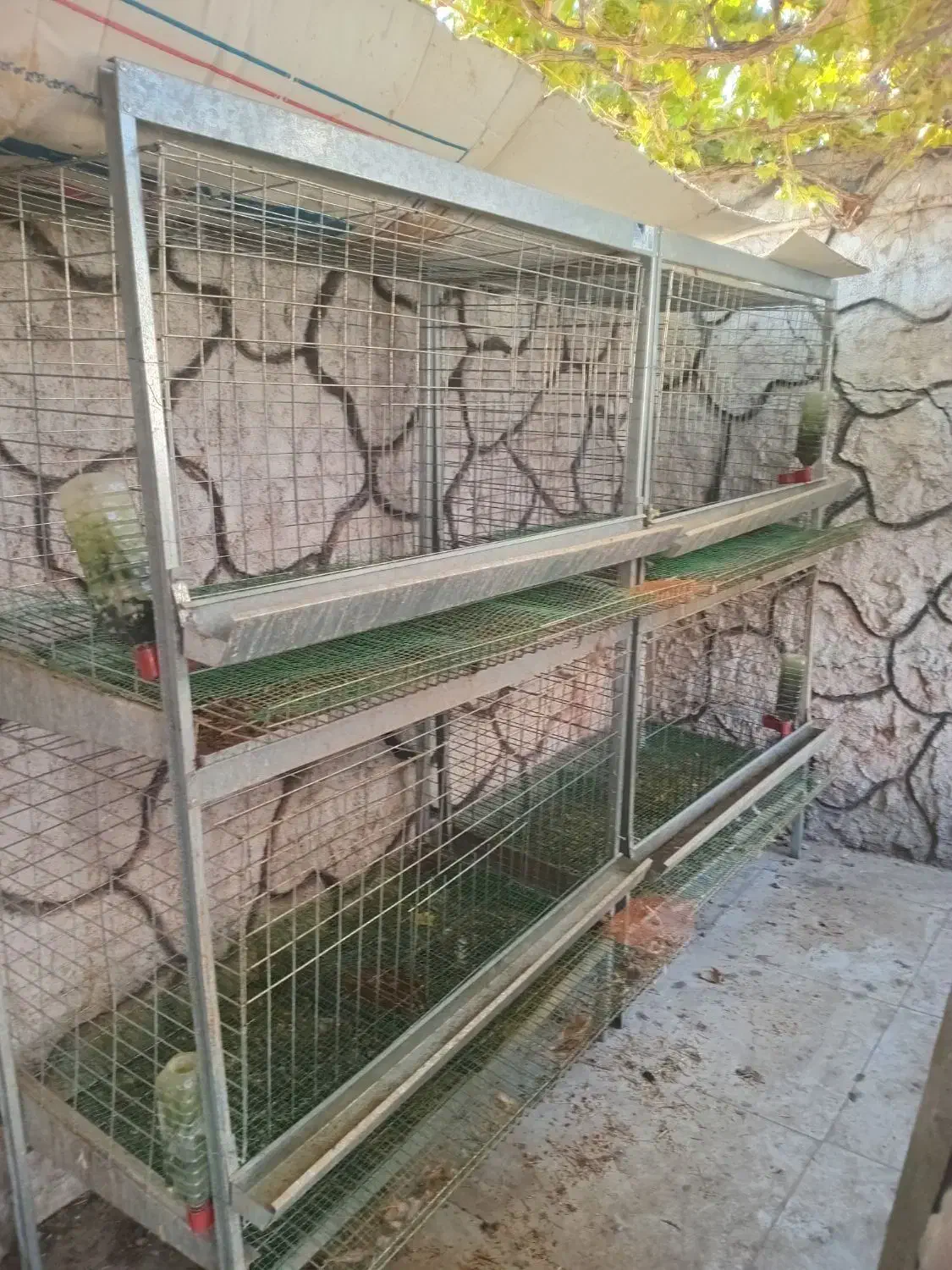 قفس صنعتی تمام گالوانیزه|لوازم جانبی حیوانات|نجفآباد, جوزدان|دیوار