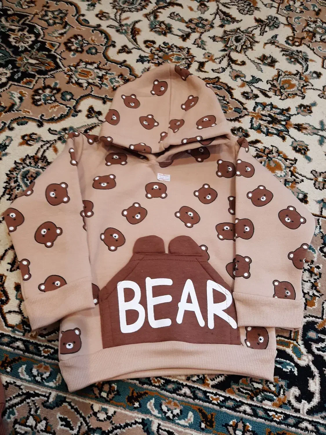 هودی و شلوار داخل کرک خرسی|کفش و لباس بچه|نوشهر, |دیوار