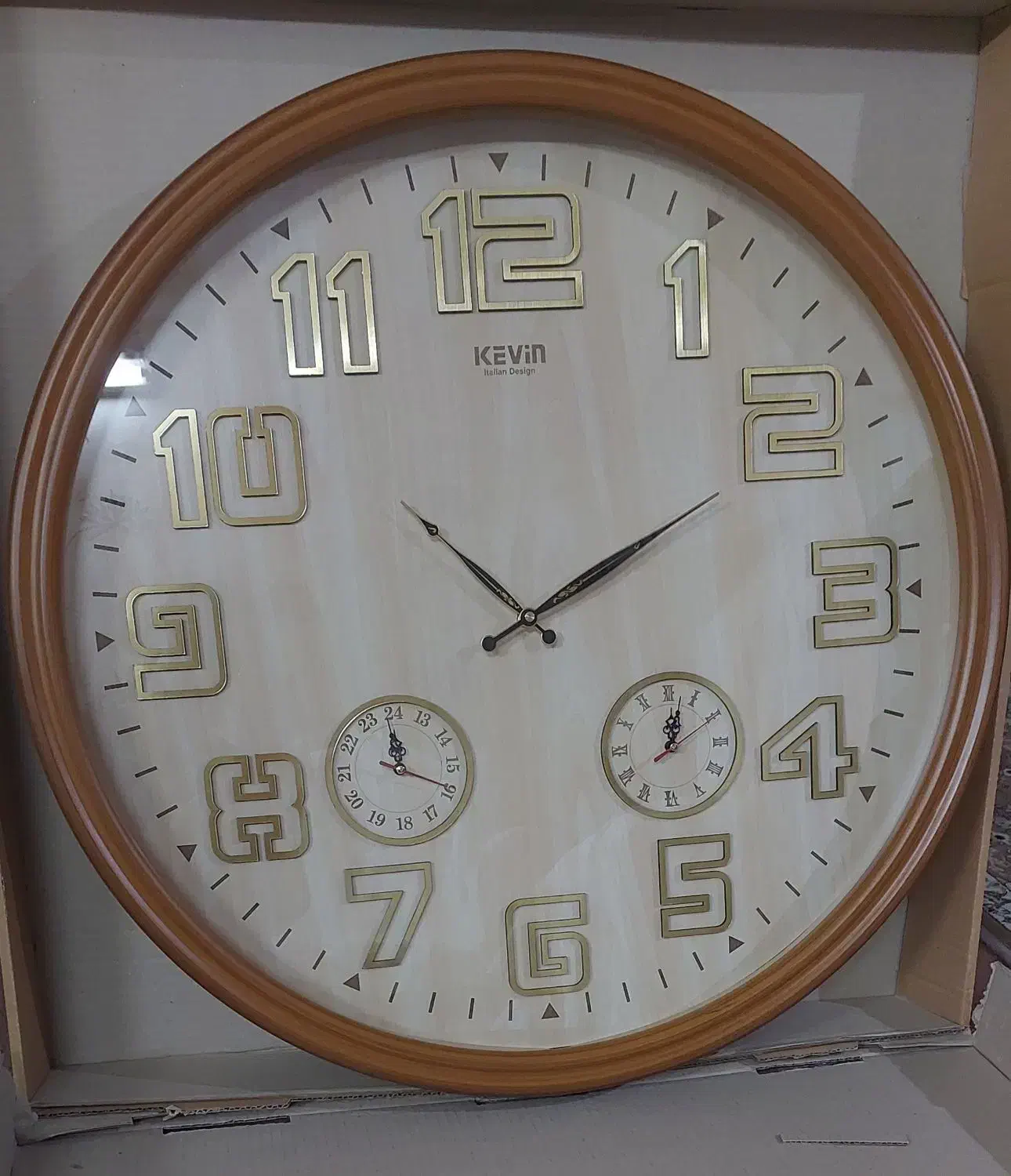 یک عدد ساعت دیواری نو|ساعت دیواری و تزئینی|محمدیه-قزوین, |دیوار
