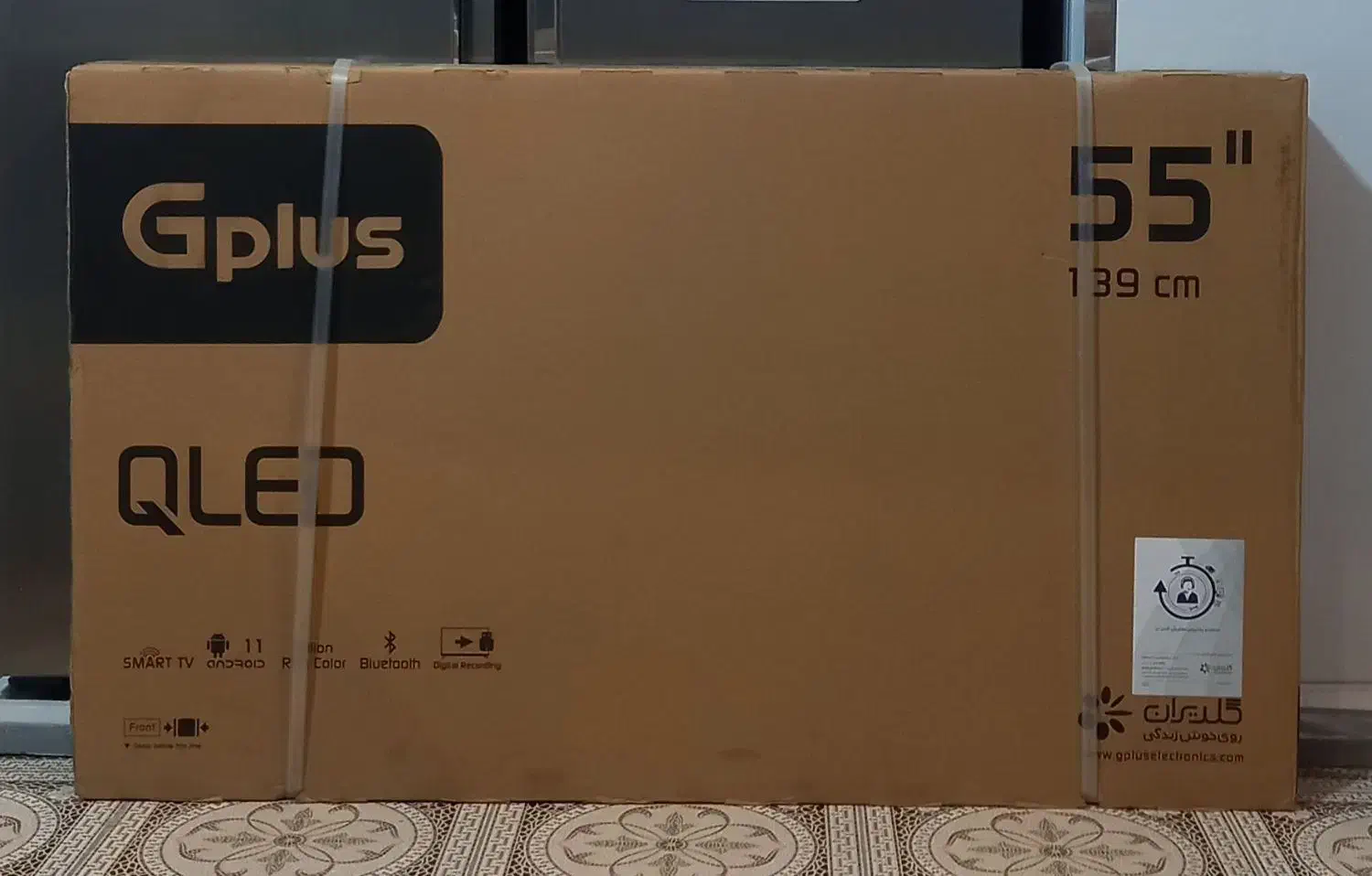 ال.ای.دی دوو ۵۵ اینچ هوشمندفورکی|تلویزیون و پروژکتور|تاکستان, |دیوار