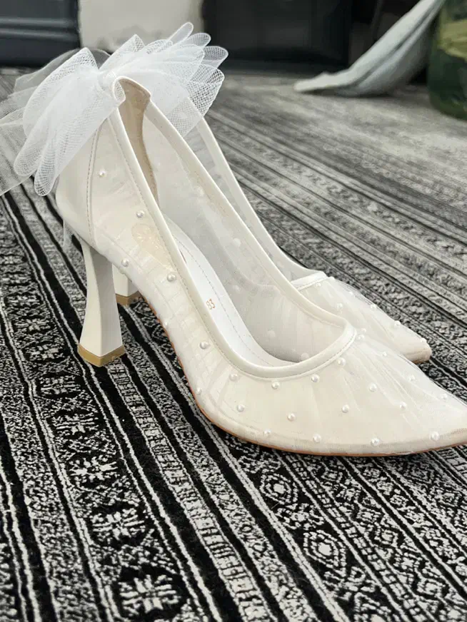 کفش،دسته گل،لباس عروس|لباس|بیرجند, |دیوار