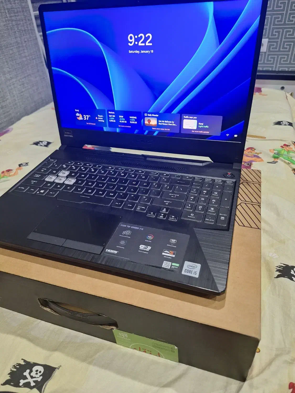 لپتاپ گیمینگ ایسوس ASUS TUF FX506H|رایانه همراه|کرج, شهرک یاس جنوبی|دیوار