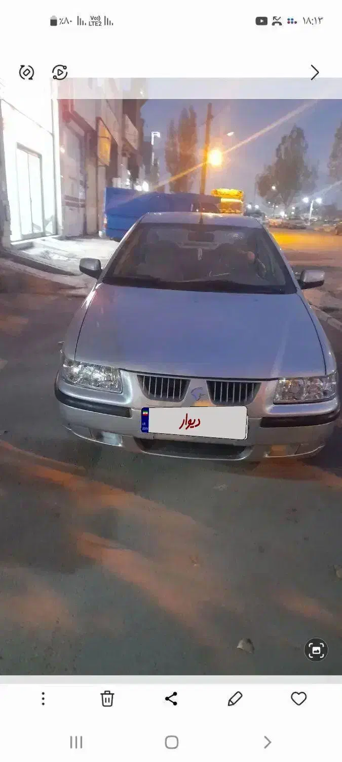 سمند همه چی فابریک دست نخورده|خودرو سواری و وانت|اردبیل, |دیوار