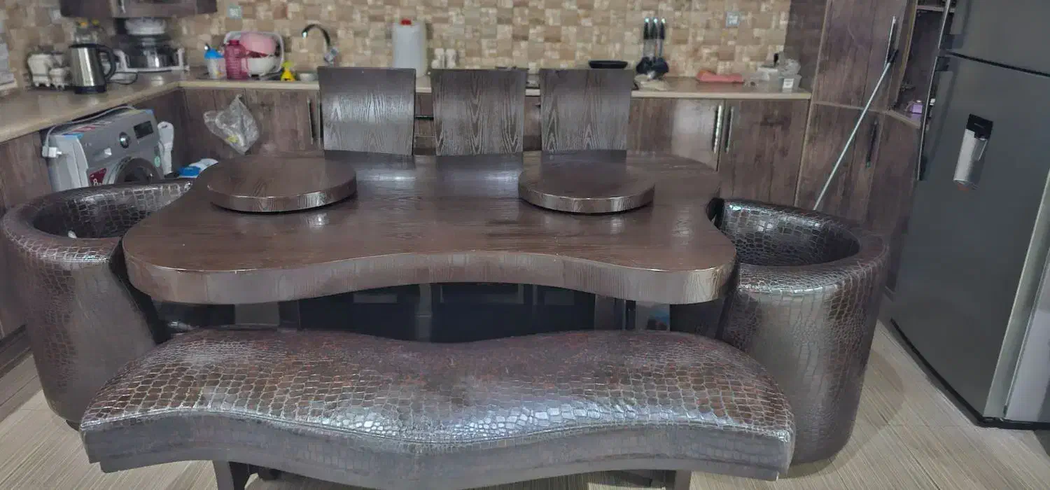 میز ناهارخوری  ۸نفره|میز و صندلی غذاخوری|بندر ماهشهر, |دیوار