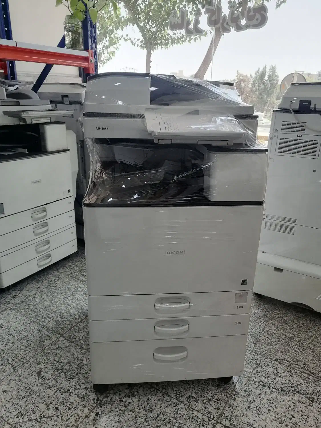 دستگاه فتوکپی ریکو 3055 کم کار کنتور فقط ۷۶هزارتا|پرینتر، اسکنر، کپی، فکس|اصفهان, سروستان|دیوار