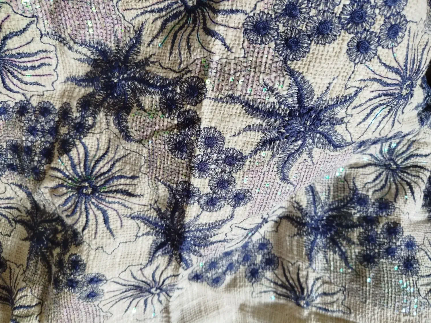 پارچه جوت هندی|لباس|زنجان, |دیوار