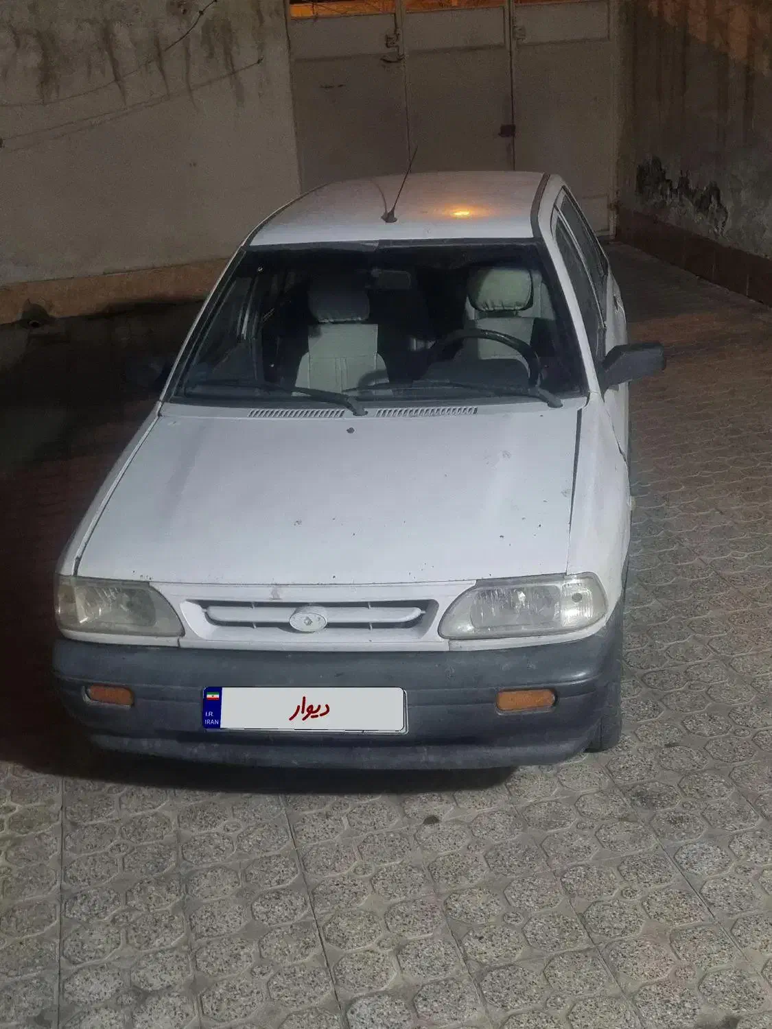 فروش پراید ۸۷سفید|خودرو سواری و وانت|نجف‌آباد, یزدانشهر|دیوار