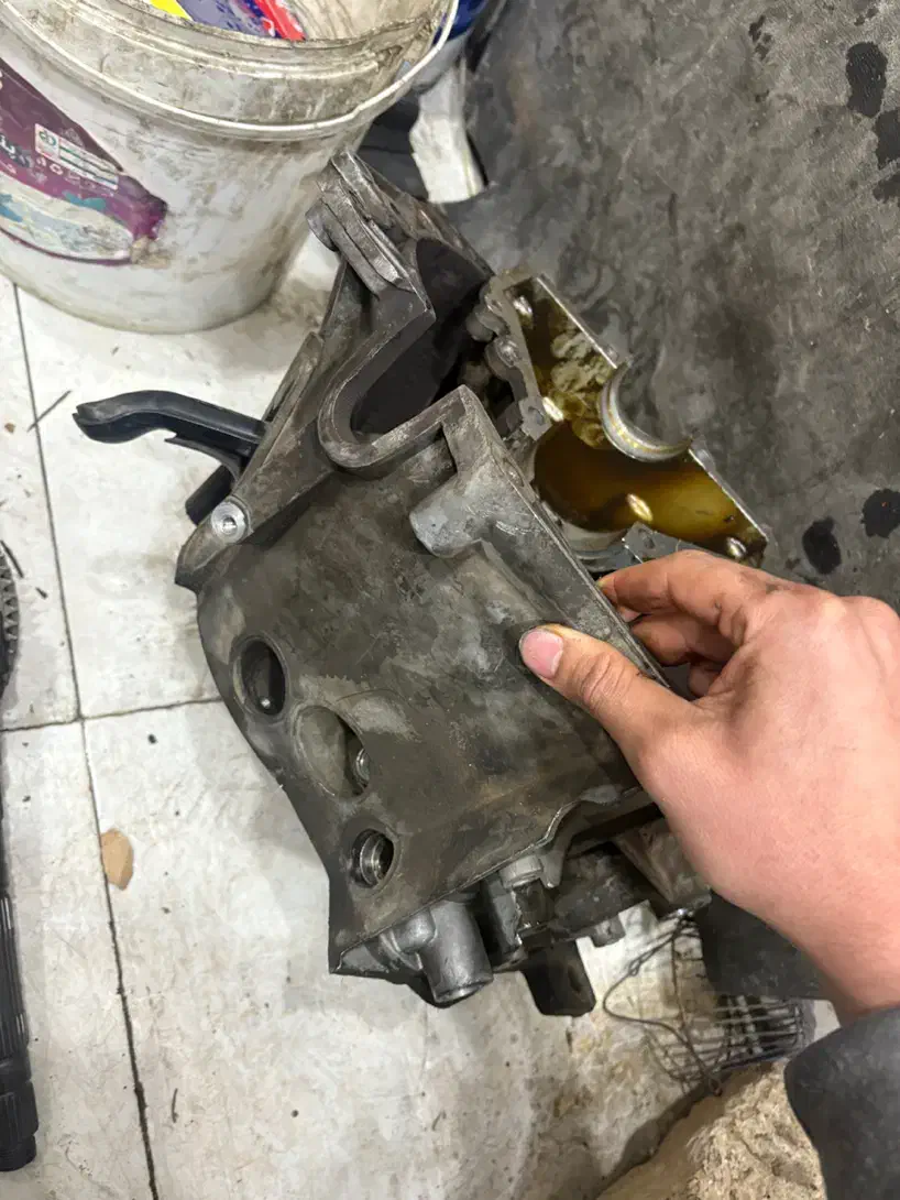 پوسته گیربکس ۲۰۶ tu5مدل ۹۵|قطعات یدکی و لوازم جانبی|شیراز, کوزه گری|دیوار