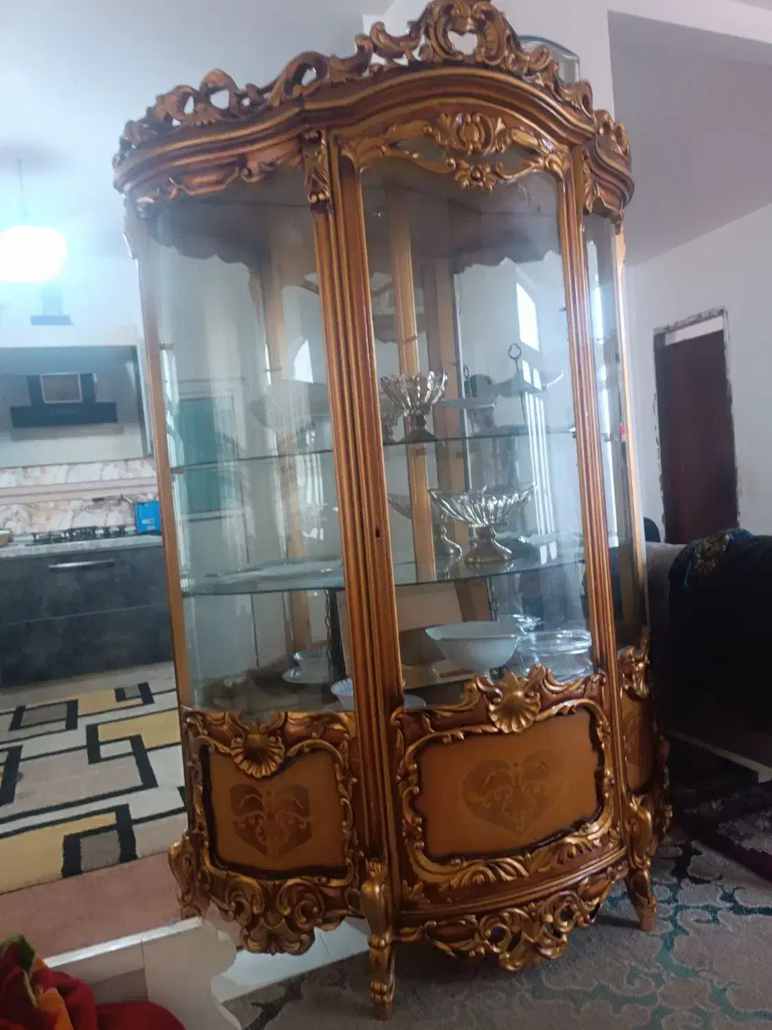بوفه|بوفه، ویترین، کنسول|گنبد کاووس, |دیوار