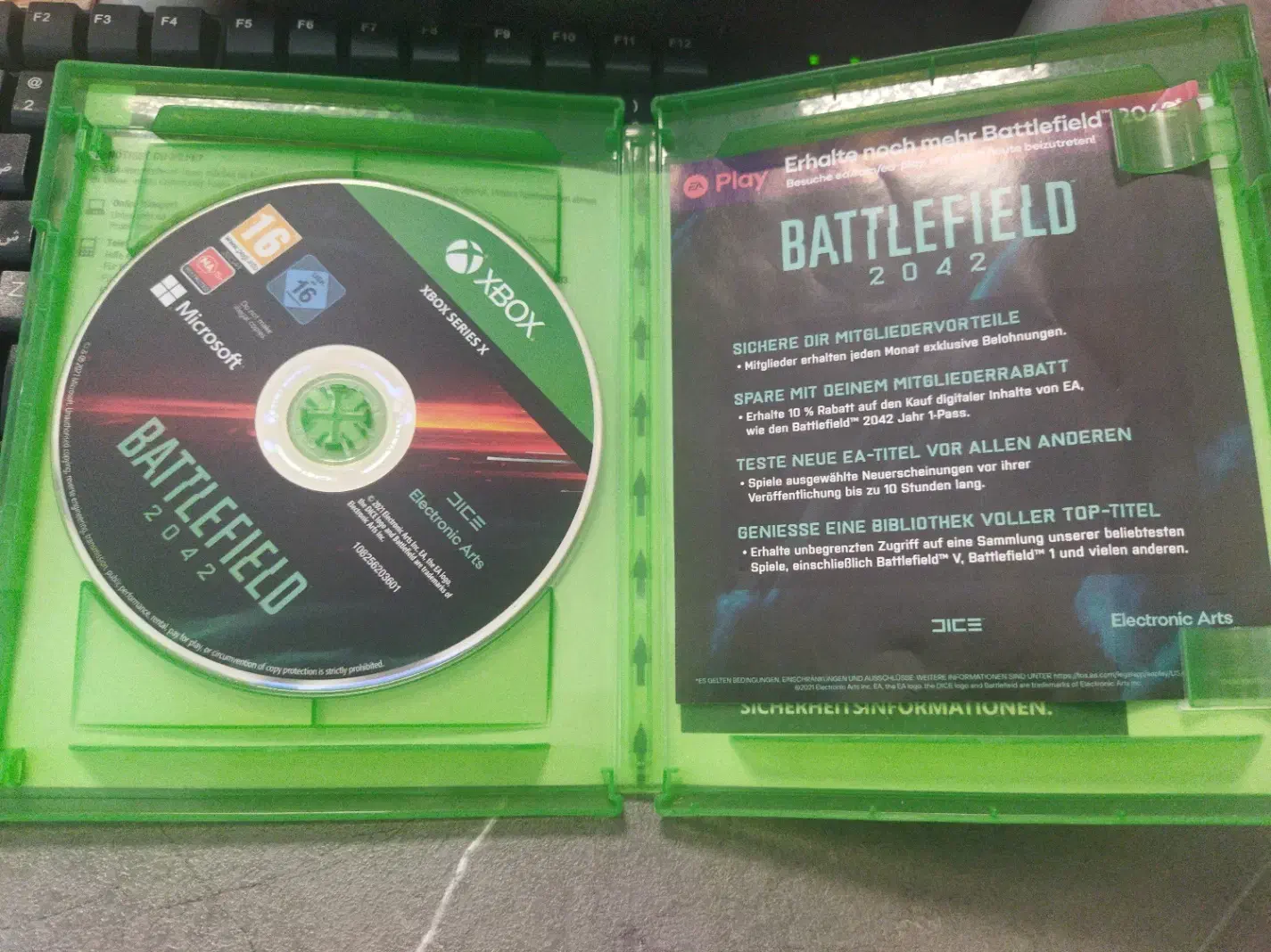 سی دی بازی بتلفیلد2042|کنسول، بازی ویدئویی و آنلاین|تهران, سلیمانی|دیوار