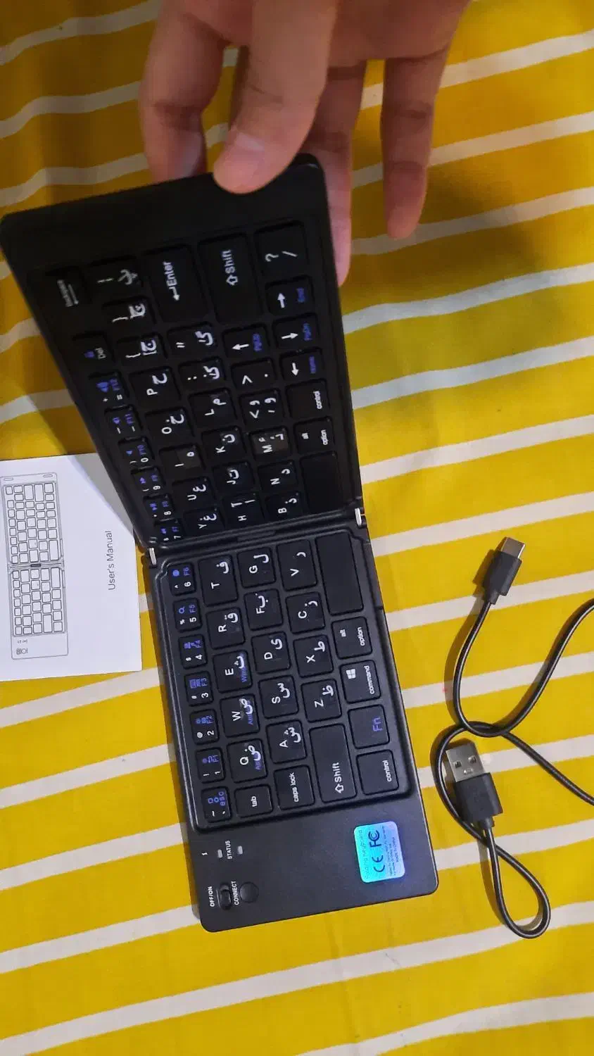 کیبورد تاشو کوتسی Coteci بلوتوثی|لوازم جانبی موبایل و تبلت|تهران, دریا|دیوار