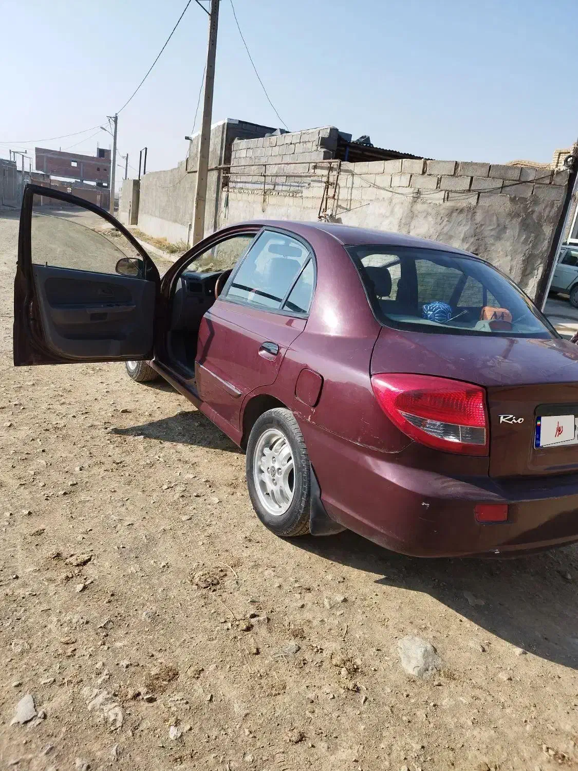 کیا ریو1387|خودرو سواری و وانت|ملکان, |دیوار