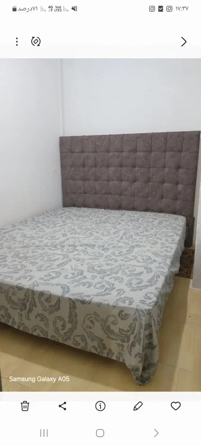 ب علت جا ب جایی|تخت و سرویس خواب|پاکدشت, پاکدشت (مامازند)|دیوار