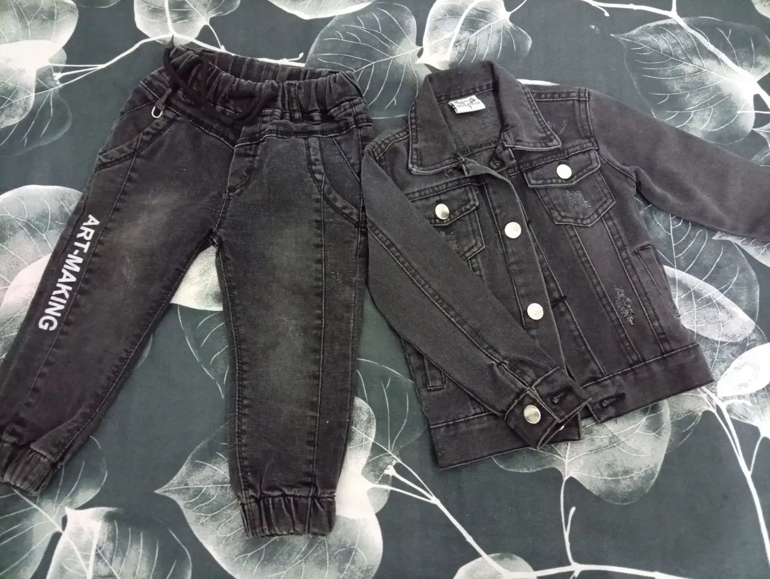 ست جین،هودی شلوار،کاپشن،شلوار،سیوشرت شلوار|کفش و لباس بچه|کرج, کمال‌شهر|دیوار