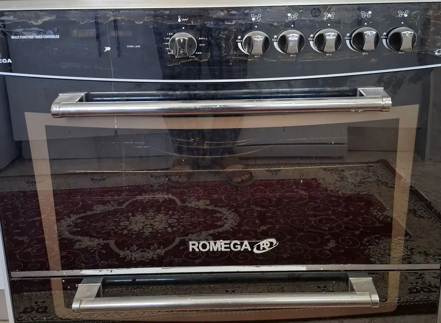 اجاقگاز فردار ۵شعله رومگا|اجاق گاز و لوازم برقی پختوپز|تهران, قیام|دیوار