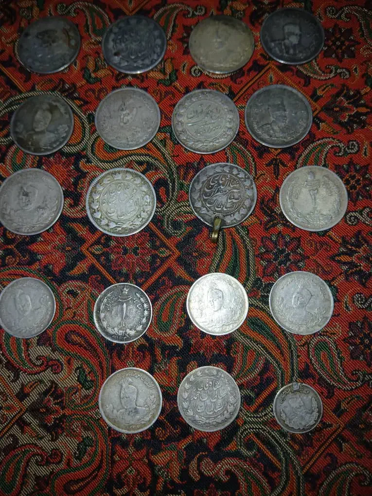 سکه های قاجار اصلی|کلکسیون سکه، تمبر، اسکناس|اهواز, کیانپارس |دیوار