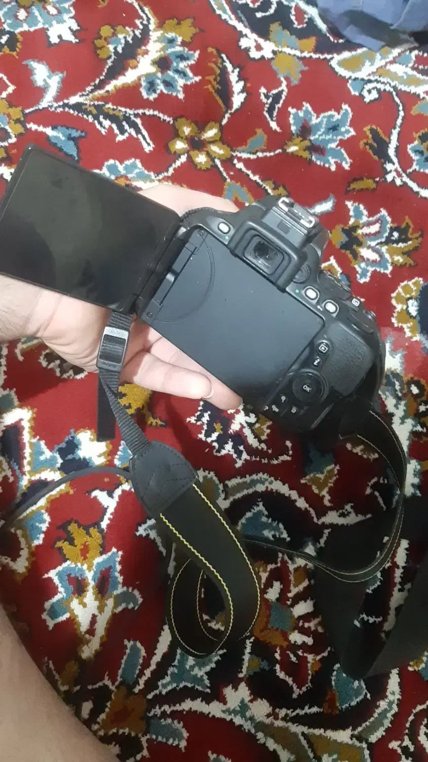 دوربین نیکون ۵۶۰۰ لنز ۱۸ ۵۵ خانگی|دوربین عکاسی و فیلمبرداری|خرمآباد, |دیوار