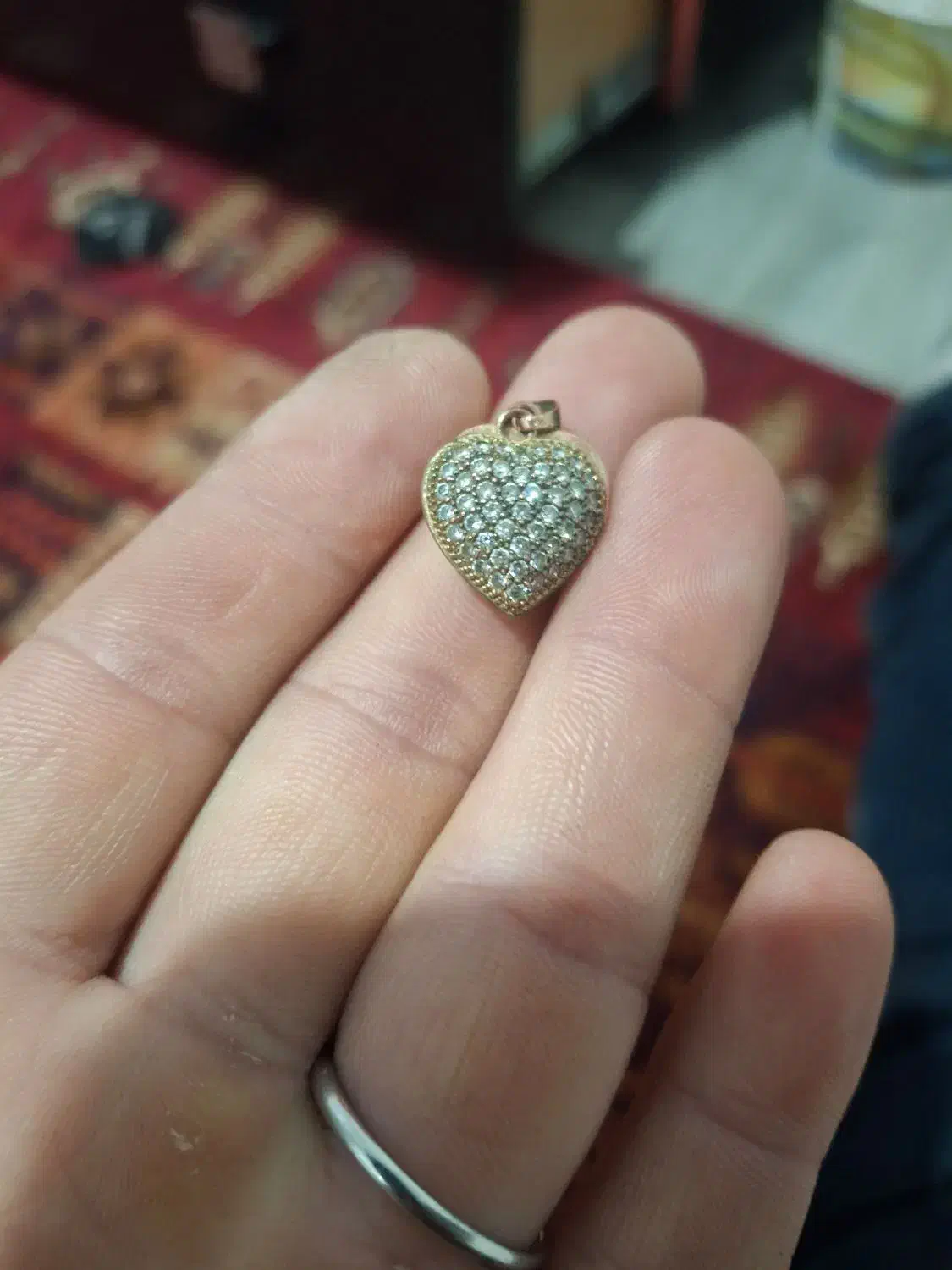 پلاک طلا باسنگ های برلیان|جواهرات|تالش, هشتپر|دیوار