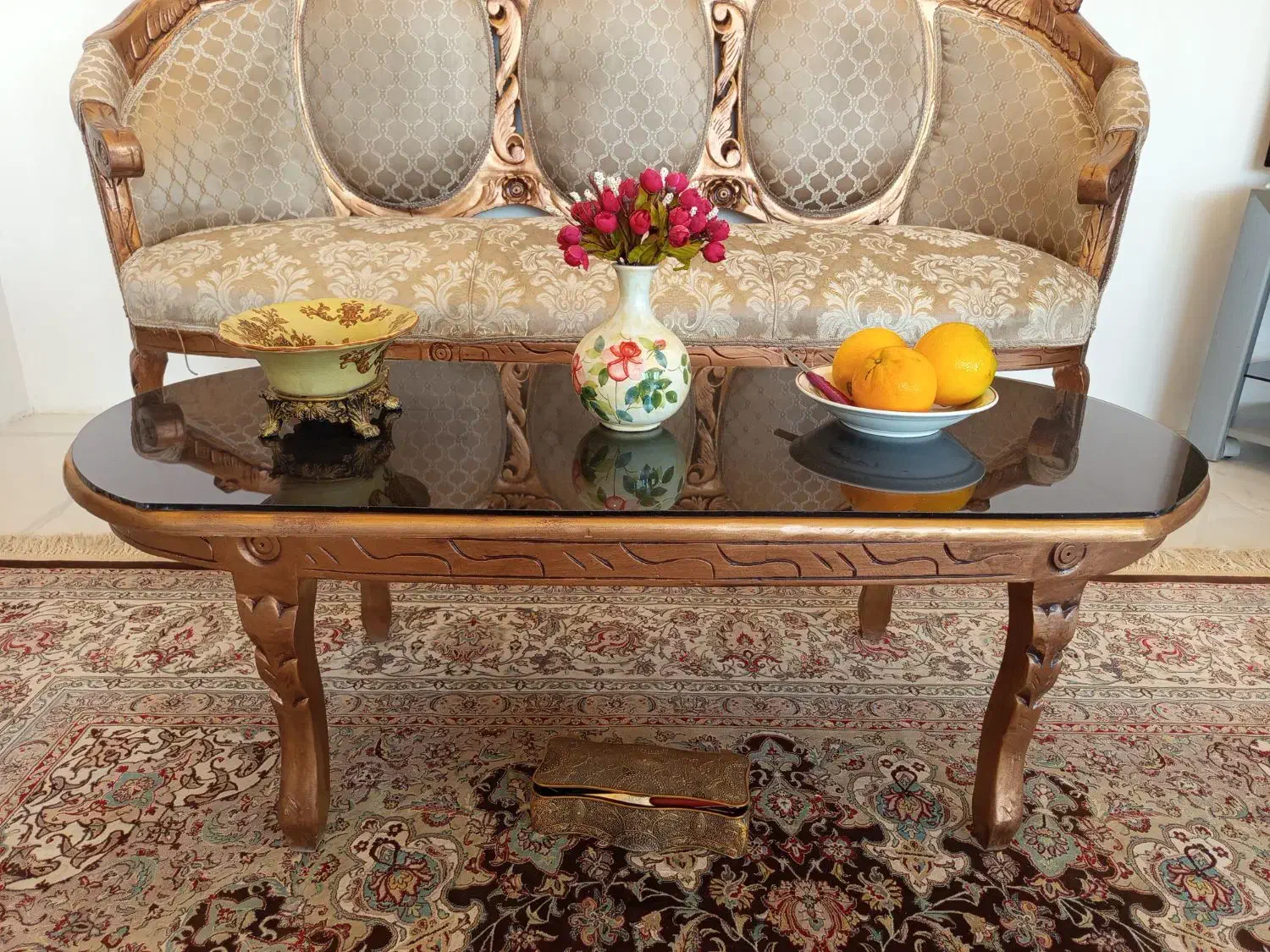 مبلمان استیل ۹ نفره|مبلمان خانگی و میز عسلی|دماوند, گیلاوند|دیوار