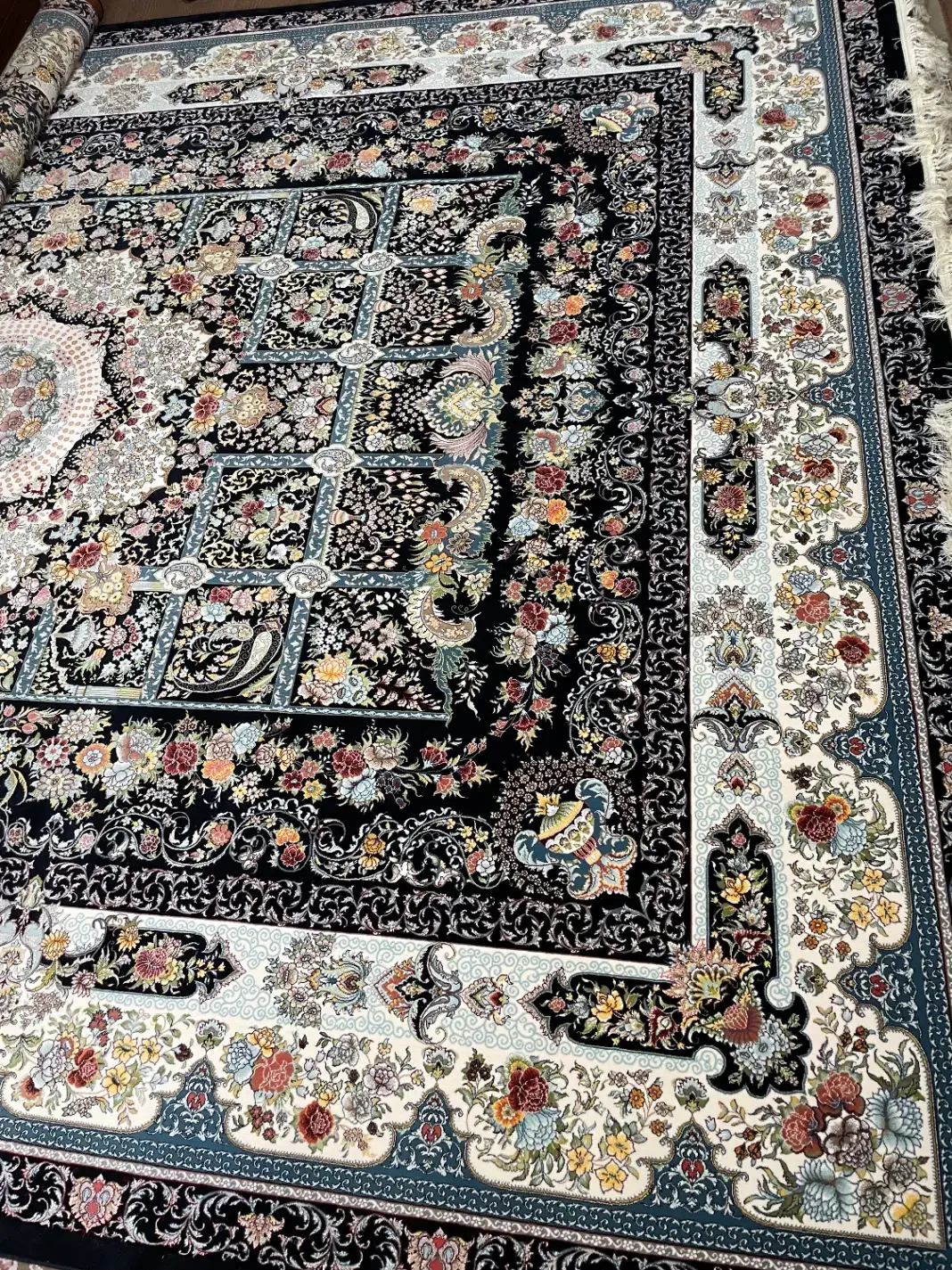 فرش ۱۲ متری آکبند|فرش|بهشهر, |دیوار