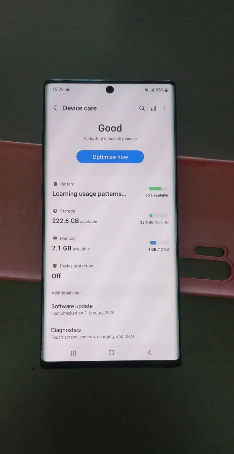 Samsung Note 10 plus 256 Ram 12|موبایل|بیرجند, |دیوار