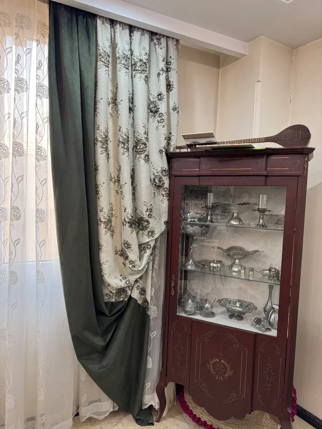 والان پرده در حد نو|پرده، رانر، رومیزی|تهران, منیریه|دیوار