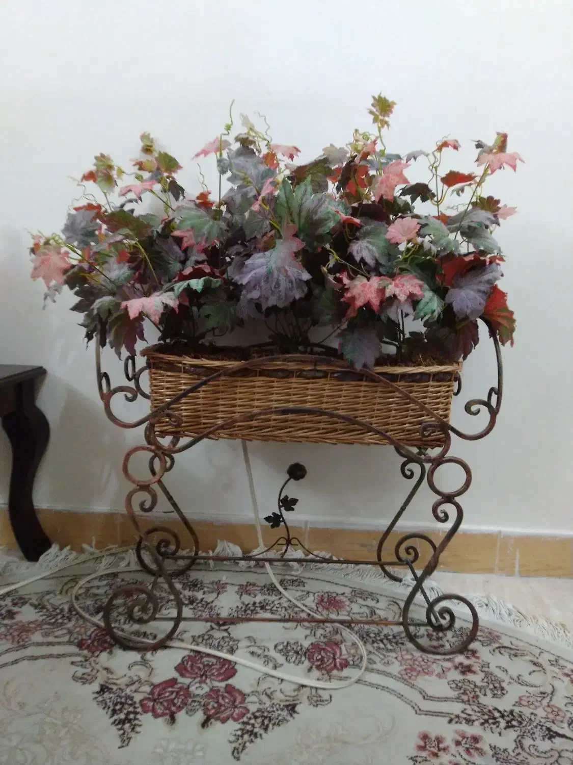 گل کنارسالنی خارجی|گل مصنوعی|کرج, برغان|دیوار