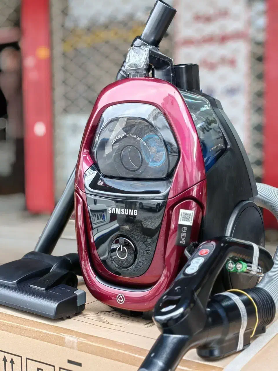 جاروبرقی کنترل روی دسته مخزن دار سامسونگ|جاروبرقی، جارو شارژی، بخارشو|بانه, |دیوار