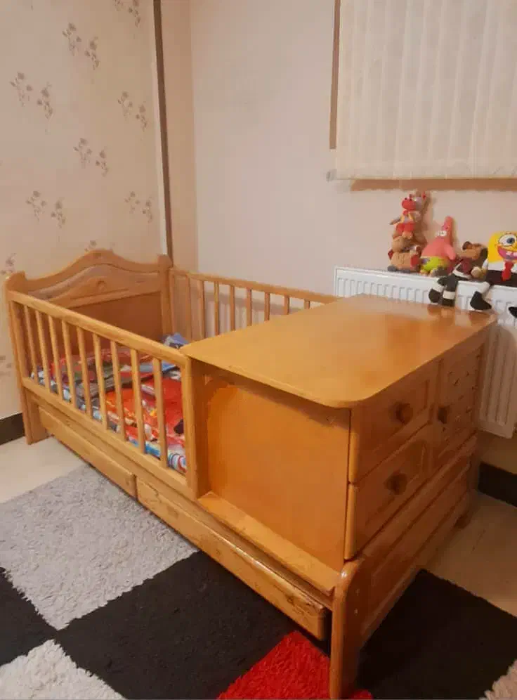 سرویس خواب تمام چوب|تخت و سرویس خواب|شیراز, مبعث|دیوار