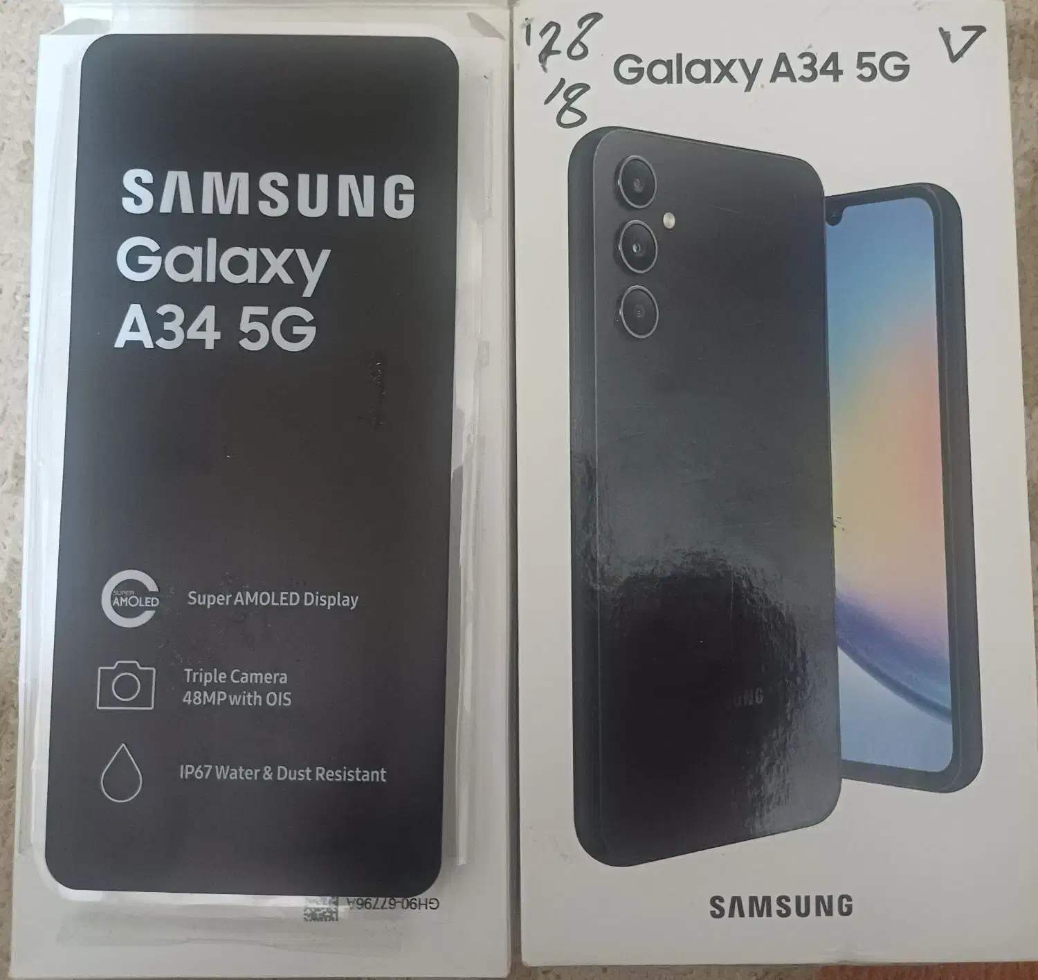 گوشیA34. 5G. 128|موبایل|اقبالیه, |دیوار