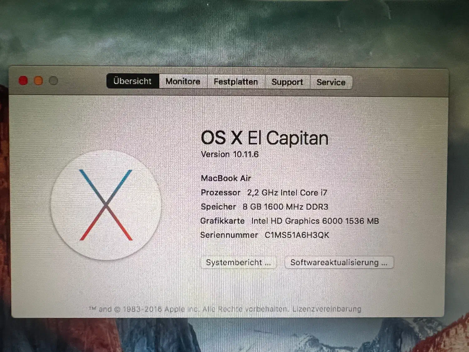 Mac book air 2015|رایانه همراه|تبریز, |دیوار