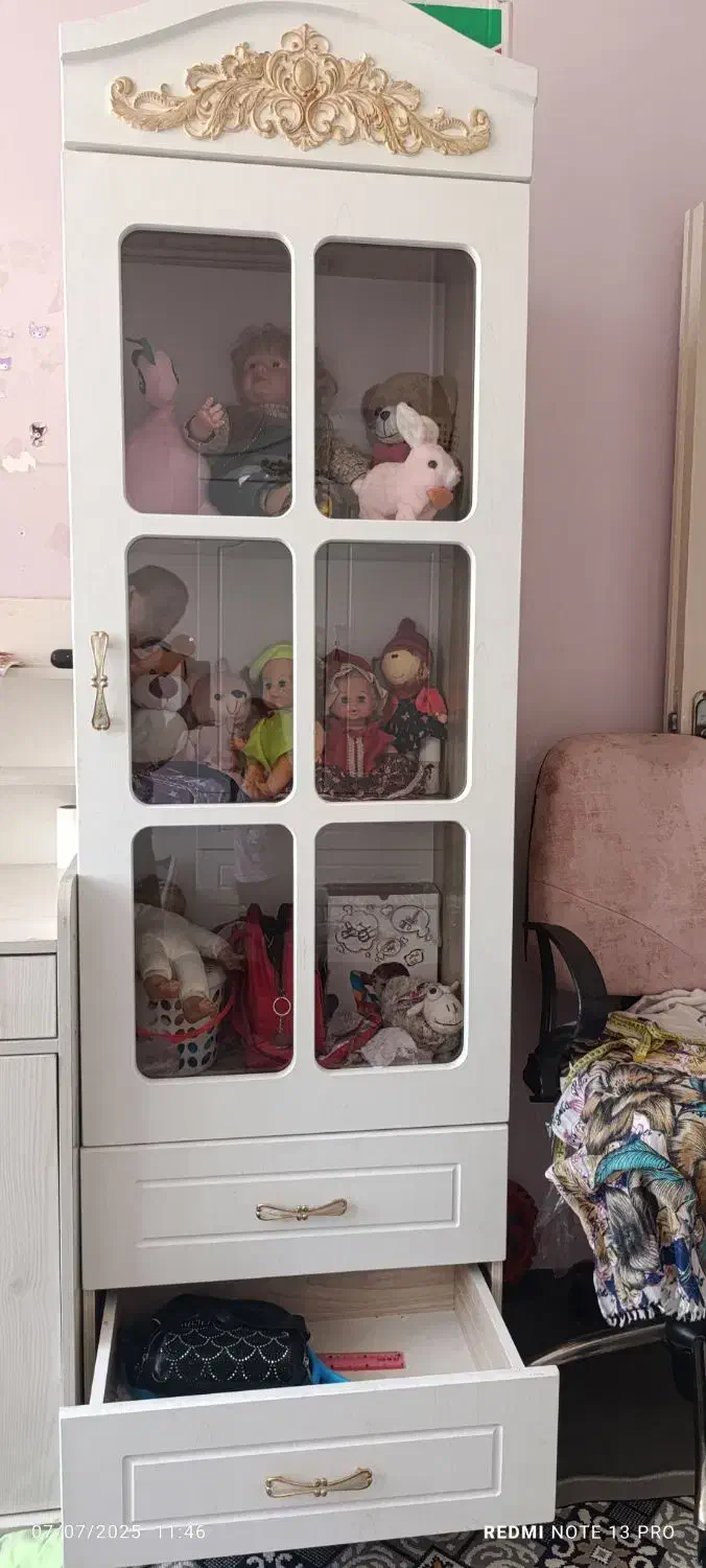 کمد لباس و ویترین در حد نو|جاکفشی، کمد، دراور|مشهد, کلاهدوز|دیوار