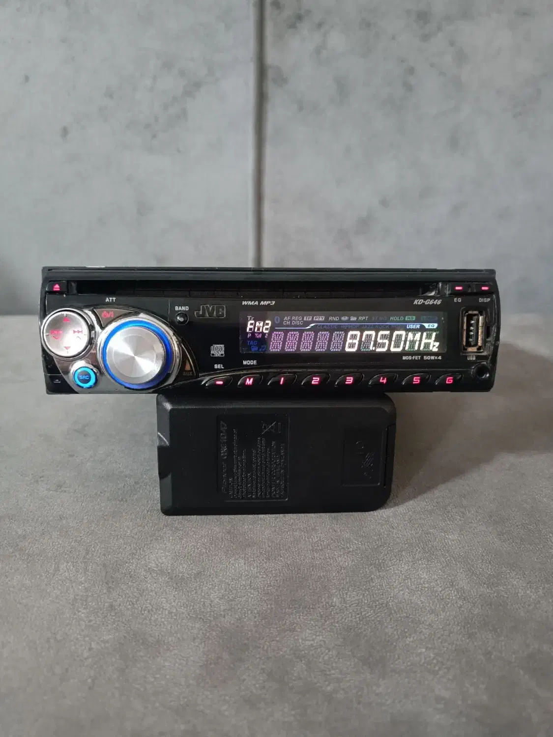 ضبط JVC جی‌ وی سی G646 و مدل R505 بلوتوث دار صفر|قطعات یدکی و لوازم جانبی|شیراز, عادل آباد|دیوار