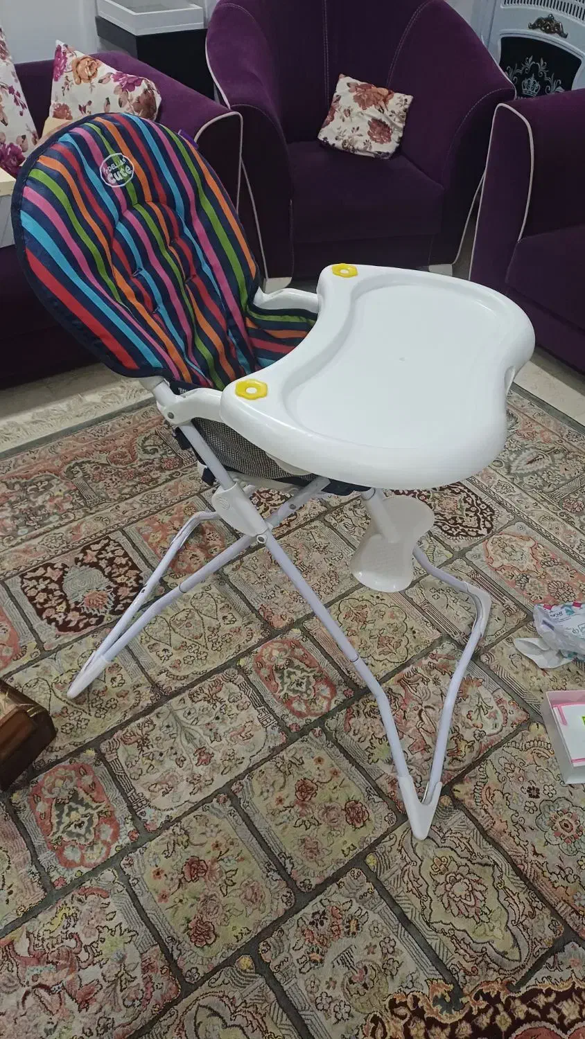 صندلی غذای کودک نو|تخت و صندلی بچه|رشت, منظریه|دیوار