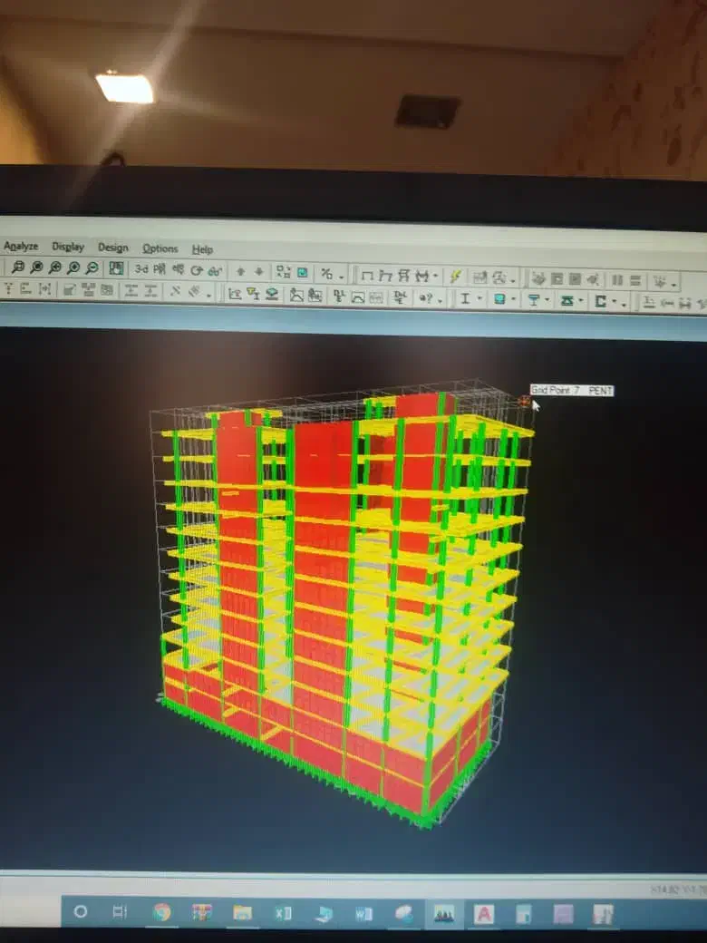 طراحی و محاسبات سازه های بتنی و فولادی|خدمات پیشه و مهارت|کرج, عظیمیه|دیوار