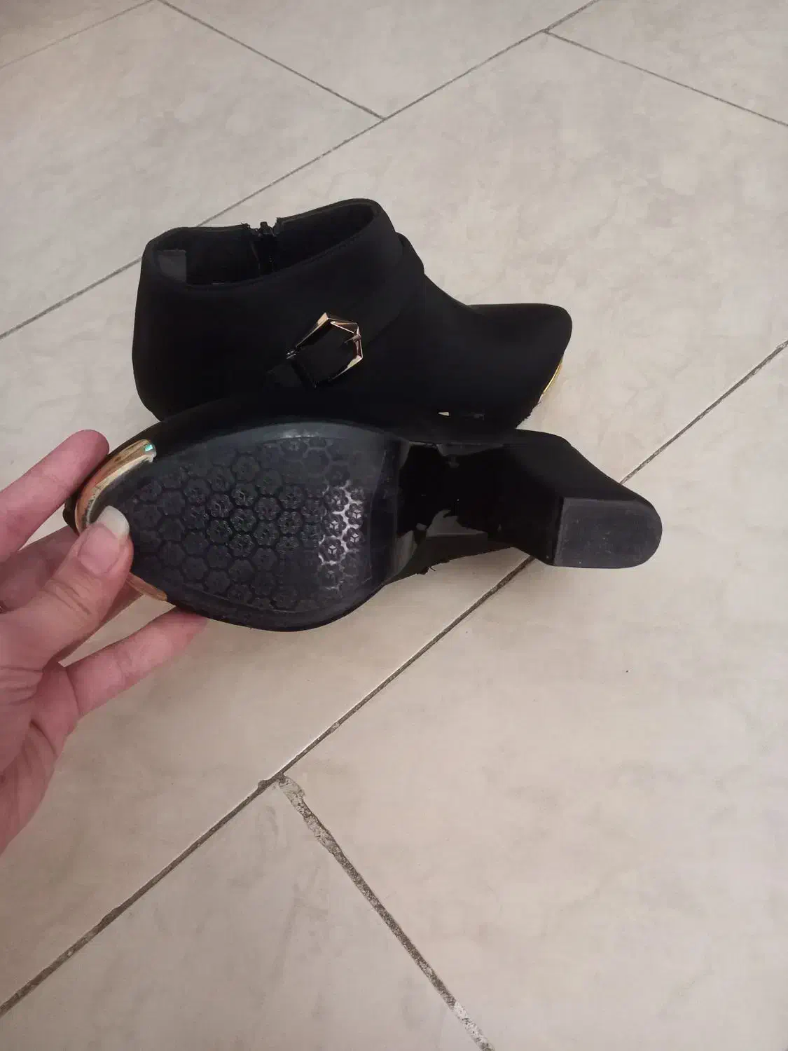 نیم بوت زنانه سایز۳۹ دوعدد سالم|کیف، کفش، کمربند|الوند, |دیوار