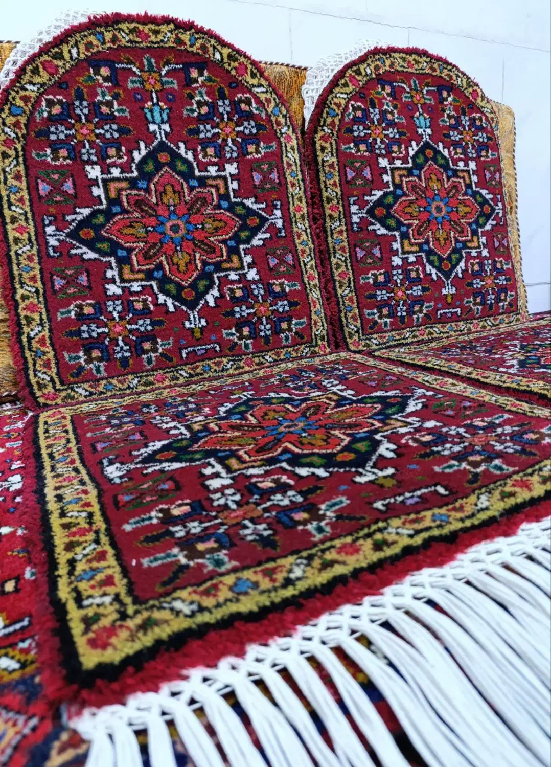 فرش دستباف صندلی خودرو|فرش|تبریز, |دیوار