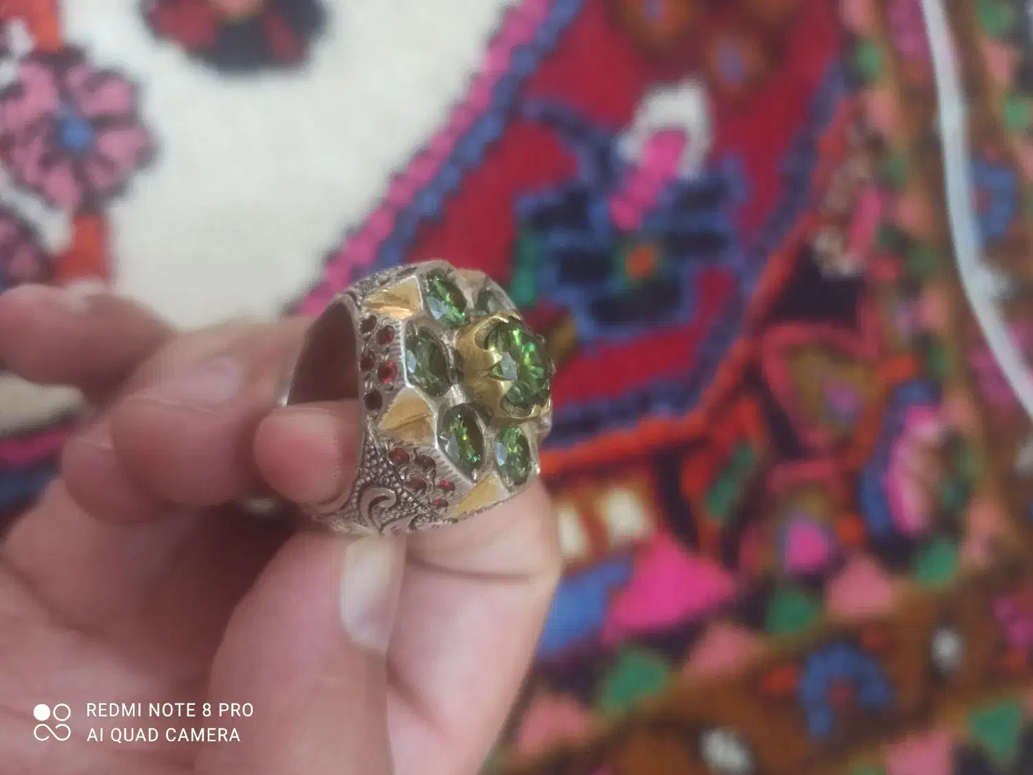 انگشتر نقره رکاب راشدی|جواهرات|باقرشهر, |دیوار