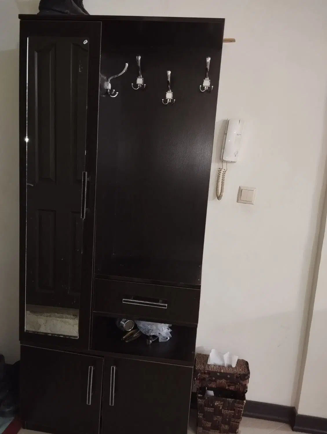 جاکفشی بزورگ درحد نو|جاکفشی، کمد، دراور|بجنورد, |دیوار