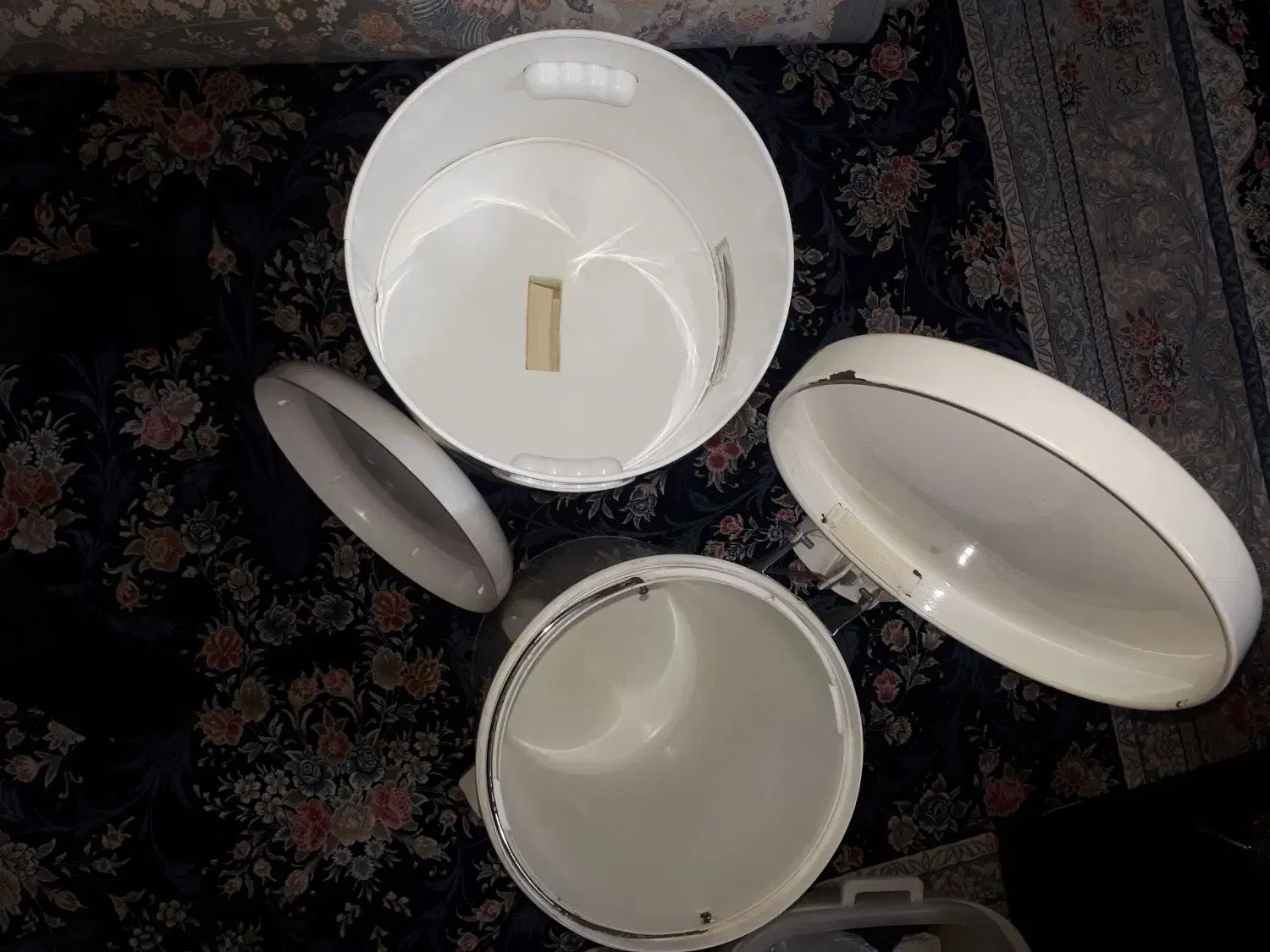 سطل برنج پیمانه دار وسطل زباله|ظروف نگهدارنده، پلاستیکی، یک‌بارمصرف|تهران, شهرک فردوس (حسینی)|دیوار