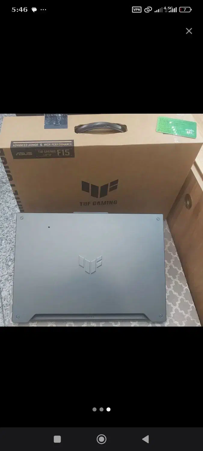 لپتاپ Asus tuf آکبند|رایانه همراه|رشت, انصاری|دیوار