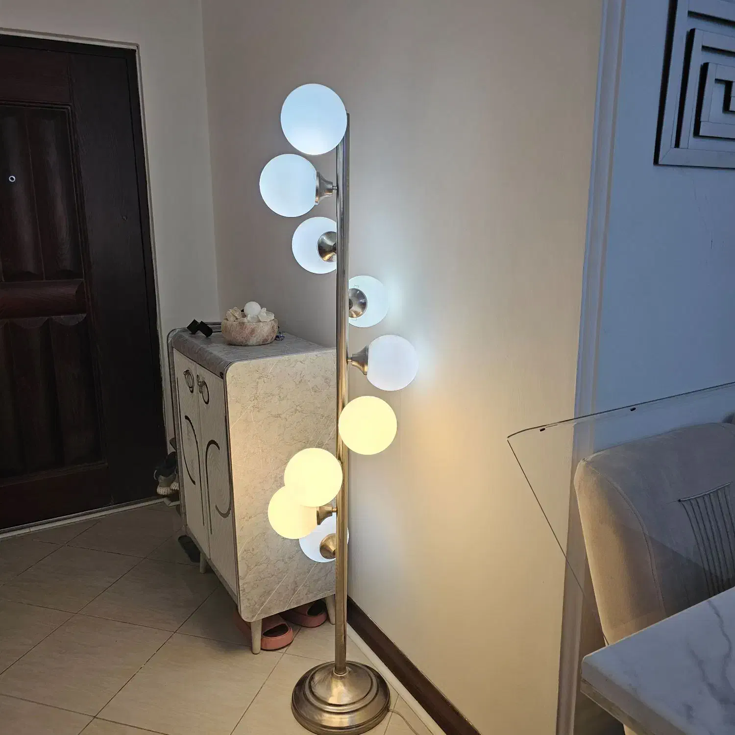 آباژور مولکولی|چراغ خواب و آباژور|قزوین, |دیوار